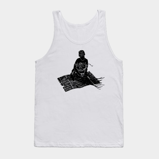 Woman by Weave Tank Top by ZyDesign